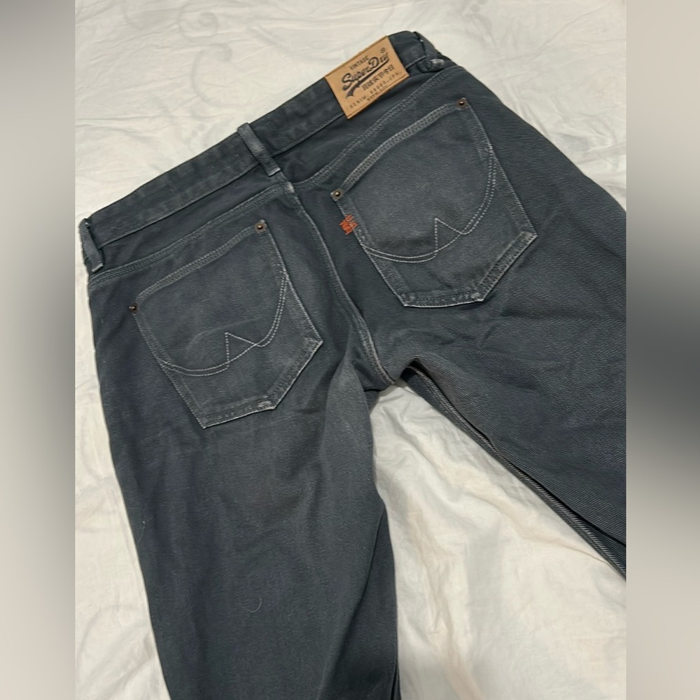 Superdry vintage Gray slim Jeans 30W-32L